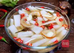 Homemade pickled radish Practice illustration 11