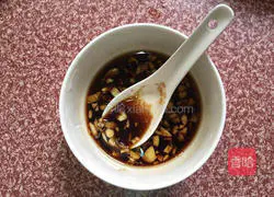 Enoki mushrooms mixed with cucumbers Illustration of how to do it 4