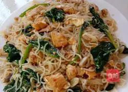 Illustration of how to make braised vermicelli with tofu 5