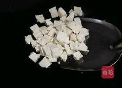 Illustration of how to make spicy tofu 1