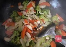 Illustration of how to make stir-fried vegetables 4