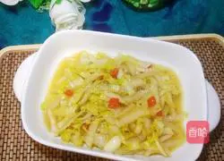 Illustration of how to make spicy baby cabbage 7