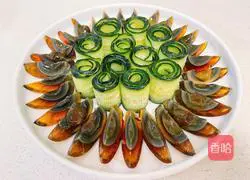 Illustration of how to make cold preserved egg cucumber 3