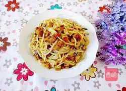 Illustration of how to make cold rice noodles 8