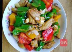 Illustration of how to make fried yam fish 5