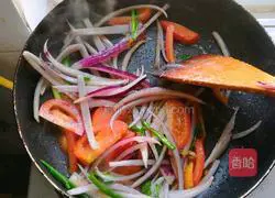 Illustration of how to cook eggplant with green beans 7