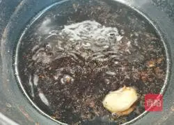 Illustration of how to make braised dried beans 2