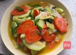 Illustration of how to make carrots fall in love with zucchini 6