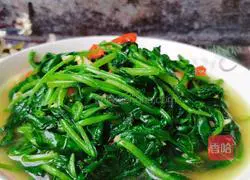 Garlic Spinach Recipe Illustration 7