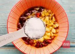 Illustration of how to make cold bitter melon 9