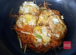 Illustration of how to make fish-flavored poached eggs 16