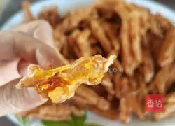 Illustration of how to make fried sweet potato and star anise 7