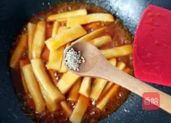 Illustration of how to make sweet and sour iron yam 15