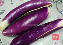 Illustration of how to make garlic eggplant 1