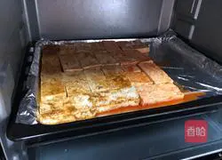 Illustration of how to make flavored grilled tofu 6