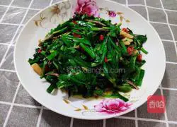 Illustration of how to make chives and leeks (small dried fish) 8