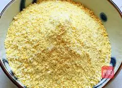 Illustration of how to make autumn healthy side dishes, radish sprouts and small tofu 6