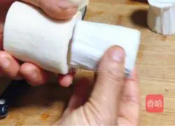 Illustration of how to make smoked squid 2