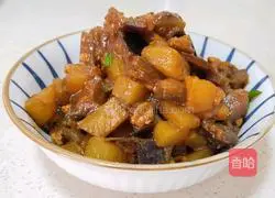 Illustration of how to cook eggplant and potatoes 6