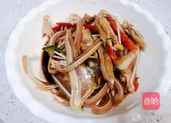 Illustration of how to make cold pig ears 5