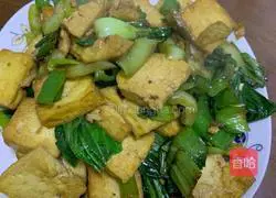 Illustration of how to make fried tofu with cabbage 7
