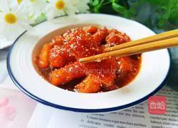 Illustration of how to make shredded pumpkin with coconut flavor 14