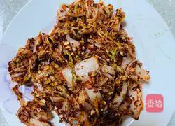 Illustration of how to make spicy cabbage 6