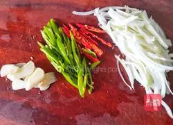 Illustration of how to make cold conch meat 5