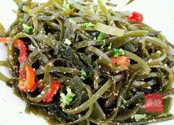 Illustration of how to make cold kelp shreds 6