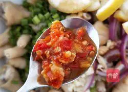 Illustration of lemon spicy and sour chicken feet 6