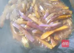 Braised eggplant Illustration of how to do it 14