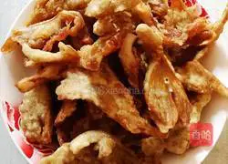 Illustration of how to make dry fried mushrooms 4