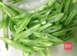 Illustration of how to make vegetarian fried double strands 2