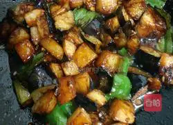 Illustration of how to make Di Sanxian 8