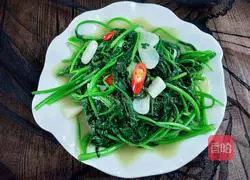 Garlic water spinach recipe 7