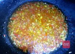 Illustration of how to make oyster cabbage heart (chopped pepper version) 6