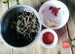 Illustration of how to make cold bracken 2