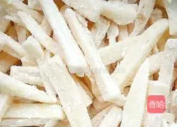 Illustration of how to make stir-fried lotus root strips 5