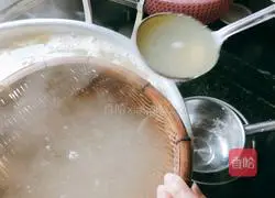 Illustration of how to make bean curd 22