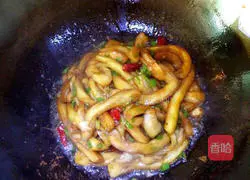 Illustration of how to make eggplant with oyster sauce 9