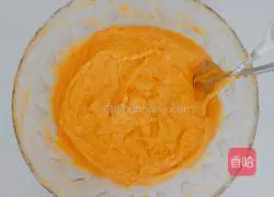 Illustration of how to make fried pumpkin meatballs 4