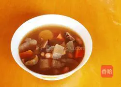 [Vegetarian Soup] Mushroom and Chestnut Vegetarian Soup Recipe Illustration 5