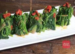 Illustration of how to make cold spinach (good luck) 10