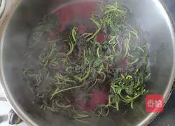 Recipe for stir-fried red rice and amaranth Illustration 6