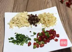 Illustration of how to make spicy and smelly dried seeds 3