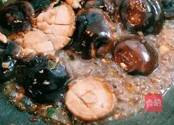 Illustration of how to make abalone with sauce 6