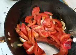 Illustration of how to make tomatoes and eggs 3