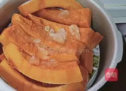 Anti-epidemic Simple Steamed Pumpkin Recipe Illustration 5