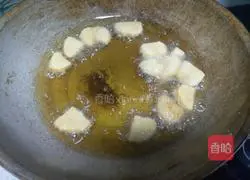 雪Illustration of how to cook vegetarian chicken 2