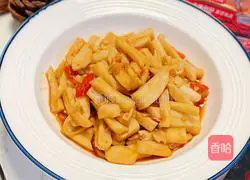 Illustration of how to make spicy and sour lotus root 13